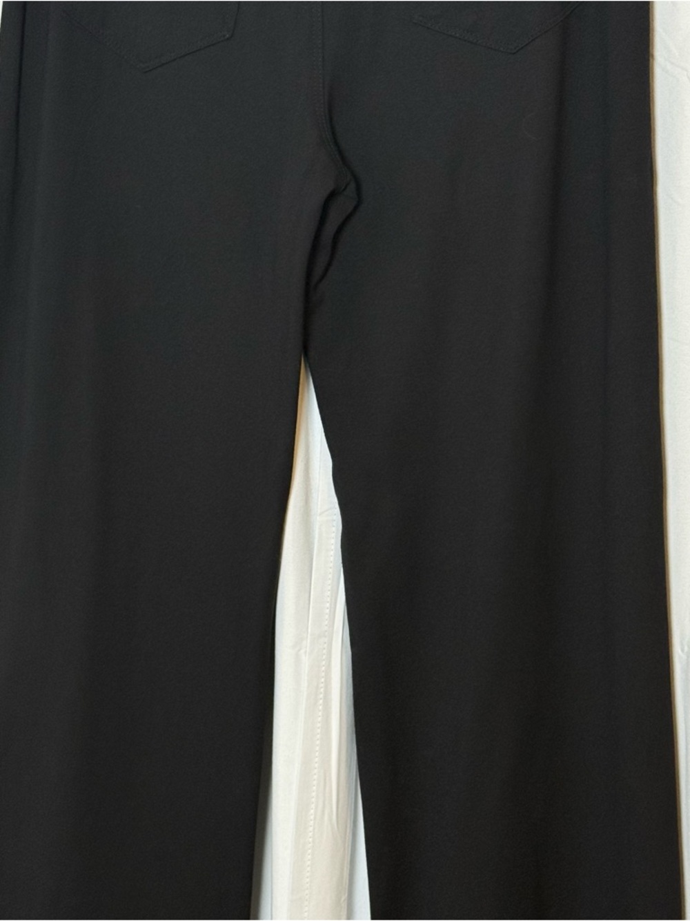 L’Agence Clayton High Rise Wide Leg Ponte Pants Black Size 30 - Picture 9 of 13
